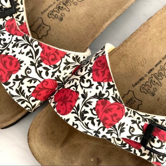 Birki's by Birkenstock slide sandals Heart Print 8 - Picture 7 of 7
